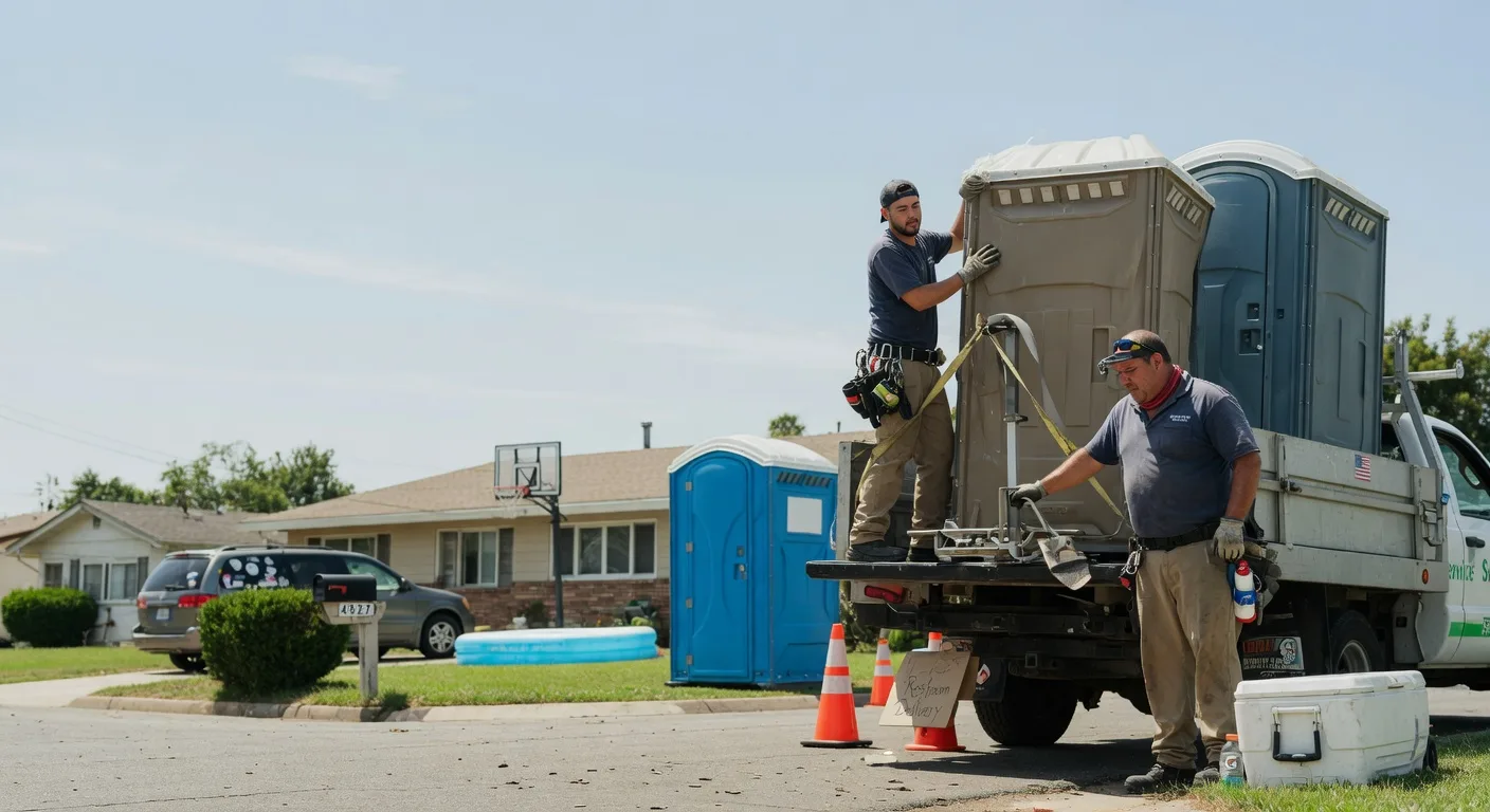 Porta Potty Rental in Emden, IL near me